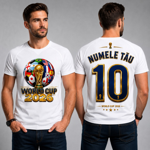Tricouri Personalizate FIFA 2026 - Tricou Personalizat - FIFA 2026