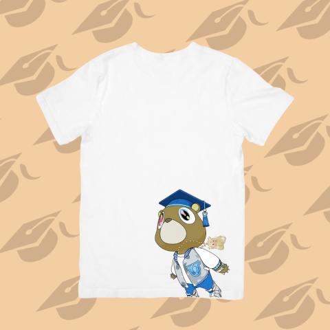 Tricouri Personalizate - Tricou Personalizat Kanye West Graduation