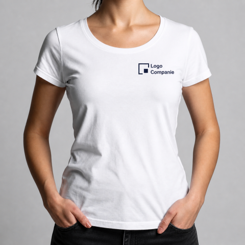 Tricouri Personalizate pentru ea - Tricou Personalizat Logo