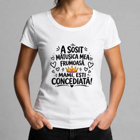 Tricouri Personalizate pentru ea - Tricou Personalizat pentru Matusa