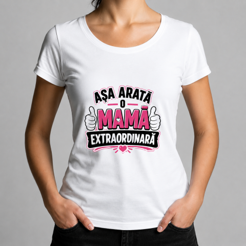 Tricouri Personalizate pentru ea - Tricou Personalizat pentru cea mai Buna Mama