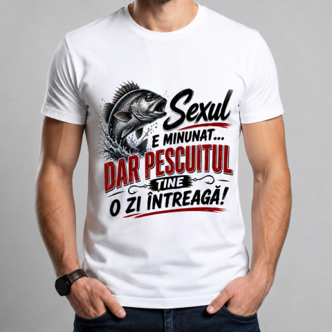 Tricouri Personalizate pentru el - Tricou Personalizat Pescar
