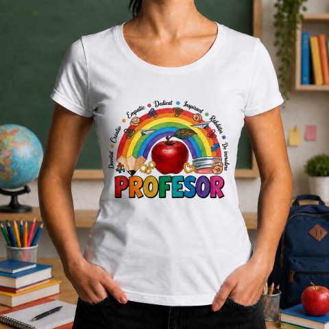 Tricouri Personalizate - Tricou Personalizat Profesor