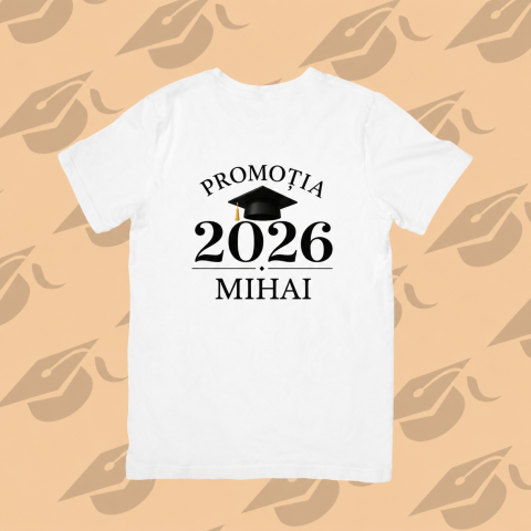 Tricouri Personalizate - Tricou Personalizat Absolvent