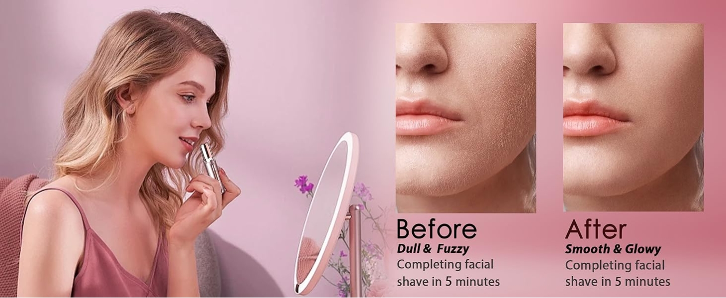 aparat de ras facial femei
