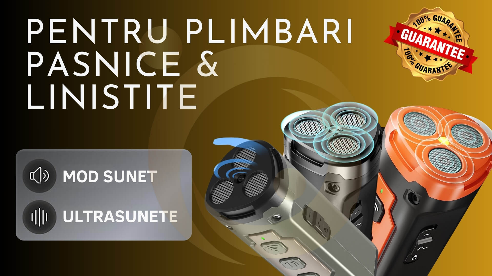 Aparat profesional anti caini cu ultrasunete