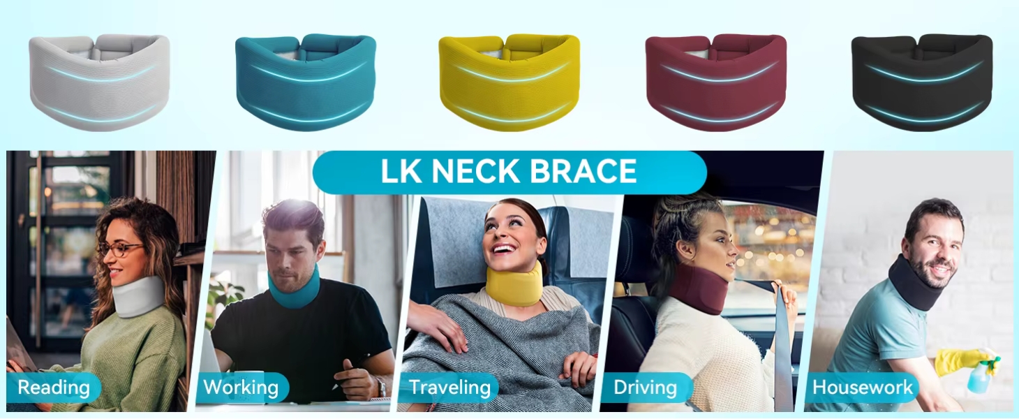 Guler Cervical Moale de Sustinere pentru Dormit
