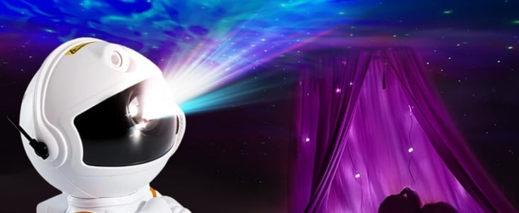 astronaut proiector