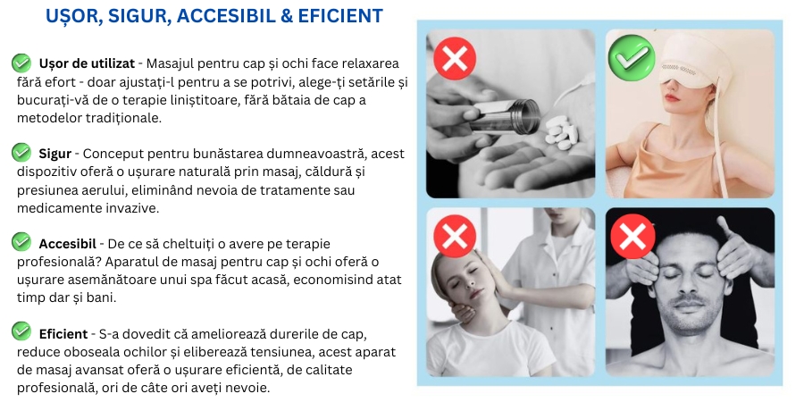 aparat masaj cap