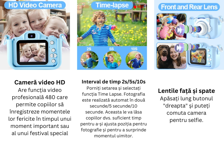 Aparat Foto Digital pentru Copii