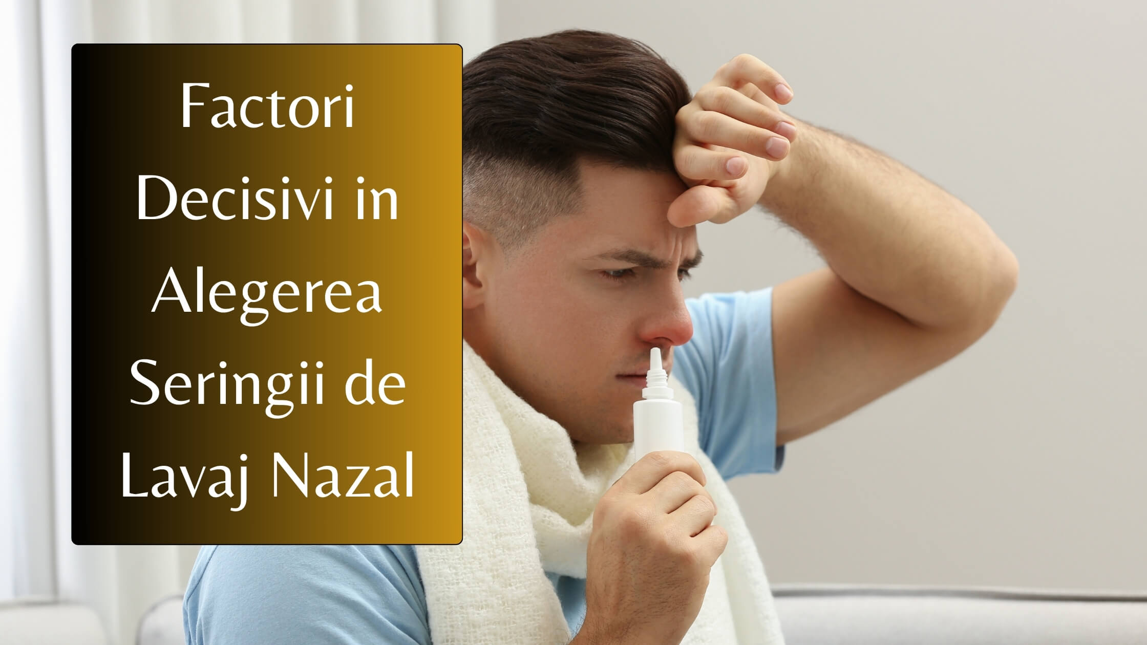 Descopera Seringa de Lavaj Nazal
