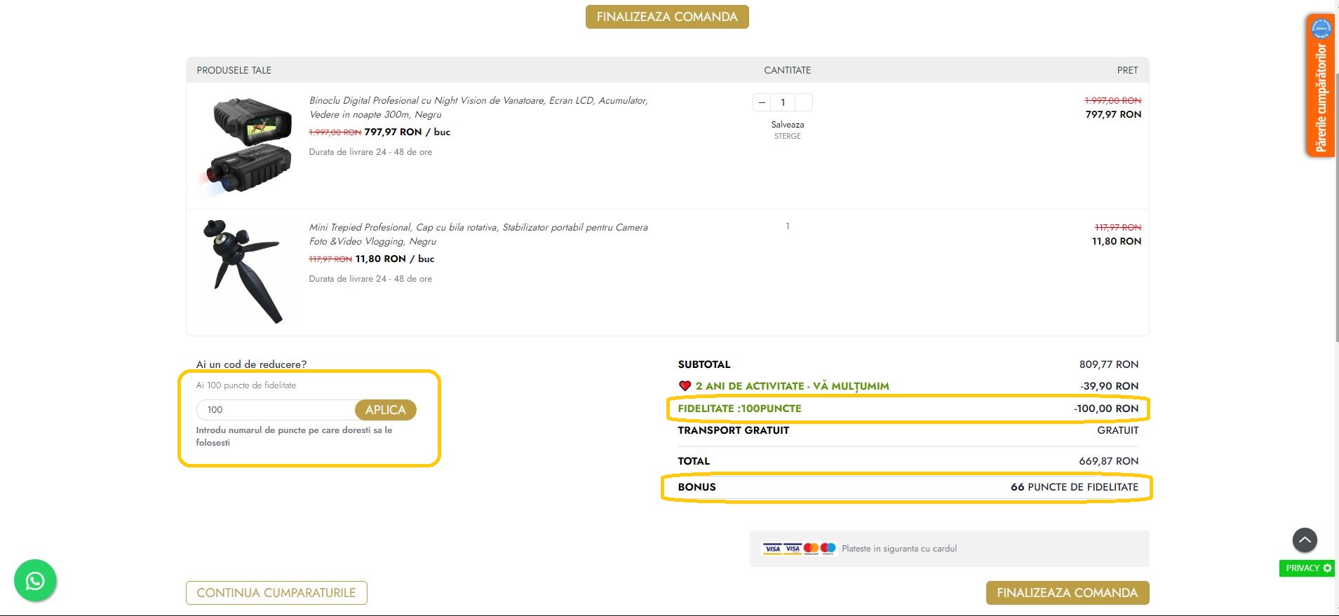Puncte de fidelitate