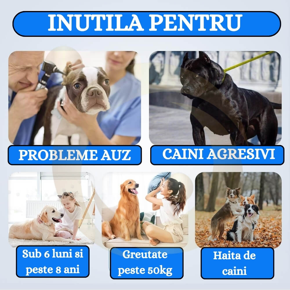Aparat Anti Latrat cu Ultrasunete pentru Caini, Profesional, 3 Nivele, Impermeabil, Dispozitiv Antilatrat cu Ultra Sunete de Interior si Exterior [7]