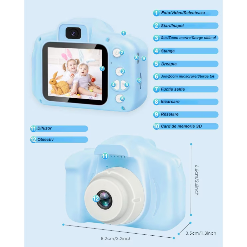 Aparat Foto Digital pentru Copii [19]