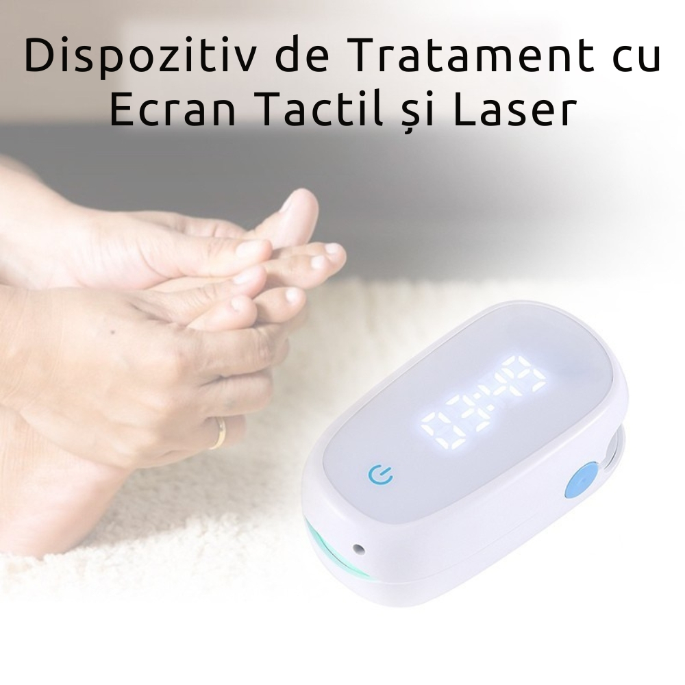 Aparat cu Laser pentru Indepartarea Onicomicozei si Tratarea Ciupercilor de Unghii, Portabil, Reancarcabil, Alb [23]