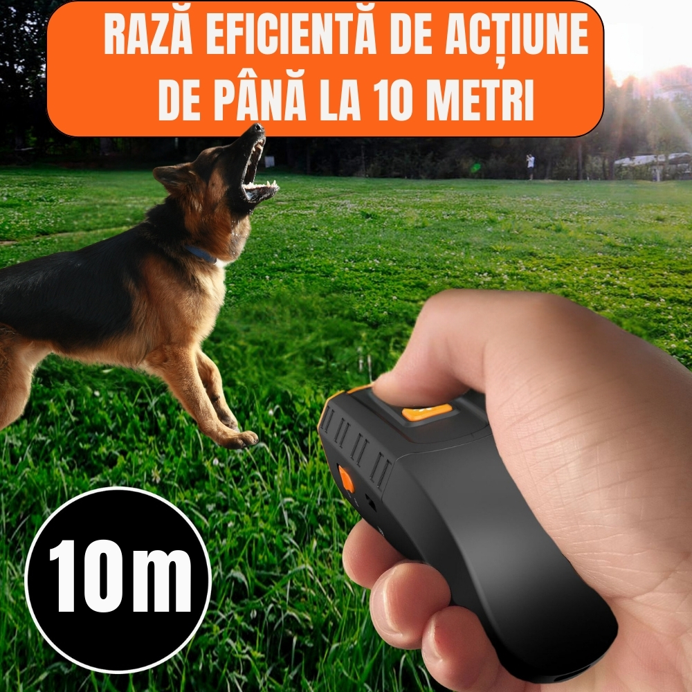 Aparat Portabil Antilatrat cu Ultrasunete si Lanterna [7]