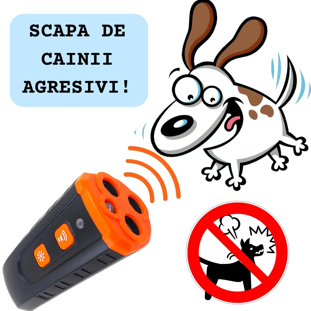 Aparat Portabil Antilatrat cu Ultrasunete si Lanterna [6]