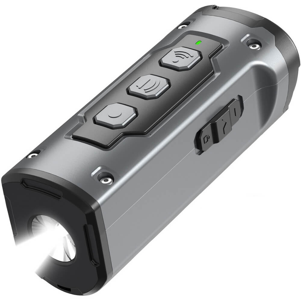 Aparat Profesional Antilatrat cu Ultrasunete si Lanterna, 15m Impotriva Latratului si a Cainilor Agresivi cu Functie de Dresaj AntiLatrat, USB [2]