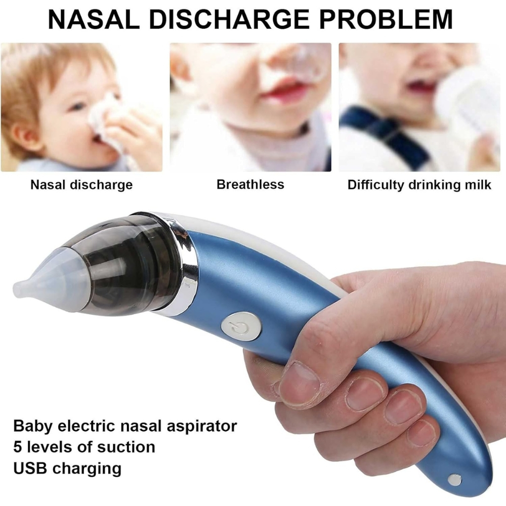 Aspirator Nazal Electric pentru Copii si Bebelusi, cu 5 trepte de aspirare [9]