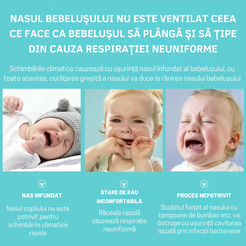 Aspirator Nazal Electric pentru Copii si Bebelusi [8]