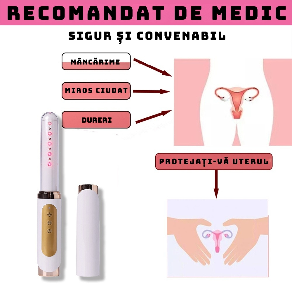 Bagheta Ginecologica cu Laser si Vibratii pentru Sanatatea Vaginala [24]