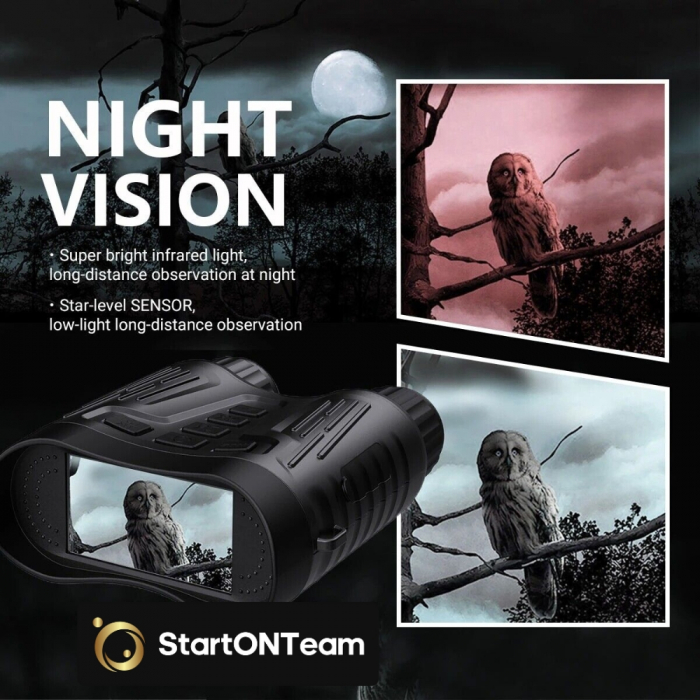 Binoclu Digital Night Vision Profesional de Vanatoare [12]