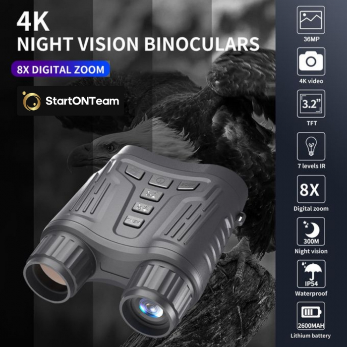 Binoclu Digital Night Vision Profesional de Vanatoare [6]