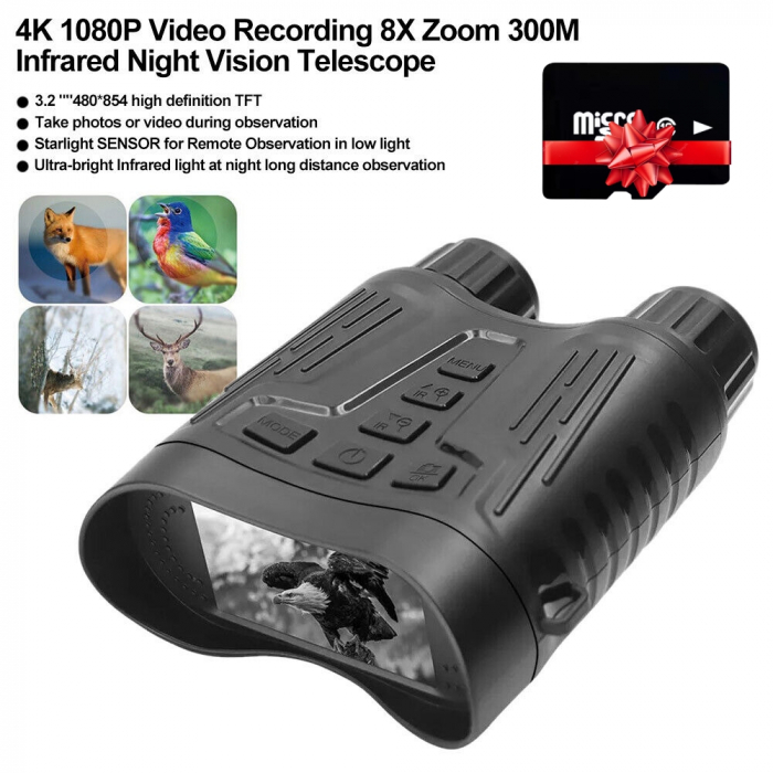 Binoclu Digital Night Vision Profesional de Vanatoare [2]