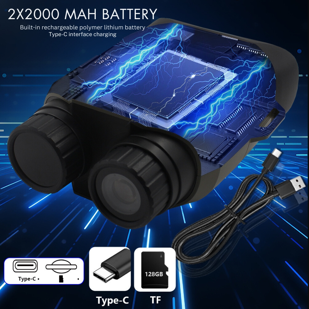 Binoclu Digital Wolf 4K, Profesional de Vanatoare [13]