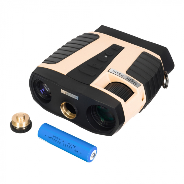 Binoclu Profesional de Vânătoare Digital cu Night Vision, Zoom 8X, Ecran TFT 3” și Tehnologie IR [6]