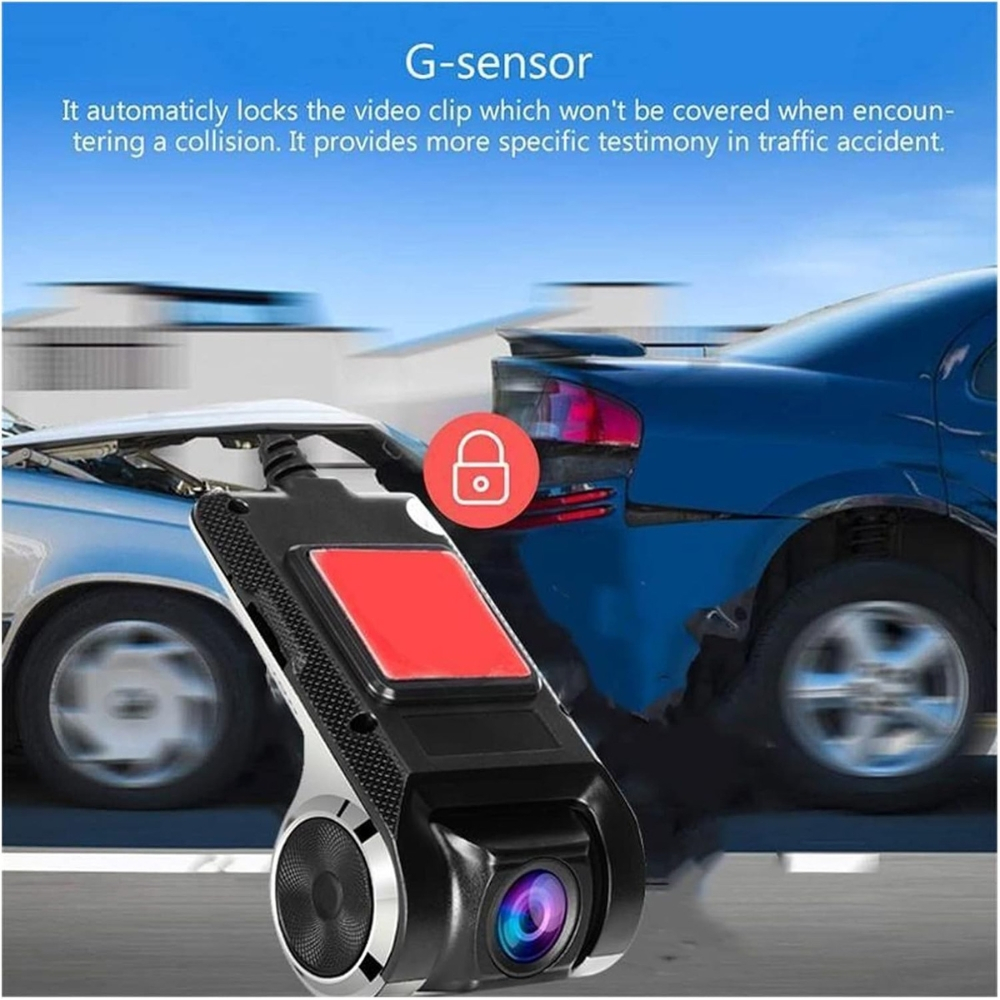 Camera Auto Full HD 1080P cu ADAS, Alarmă Vocală și Funcție Rezistentă la Apă [12]