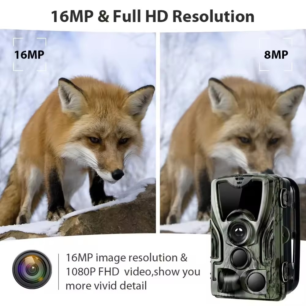 Camera de Vanatoare Full HD, 24MP, Vedere Nocturna, IP65 [11]