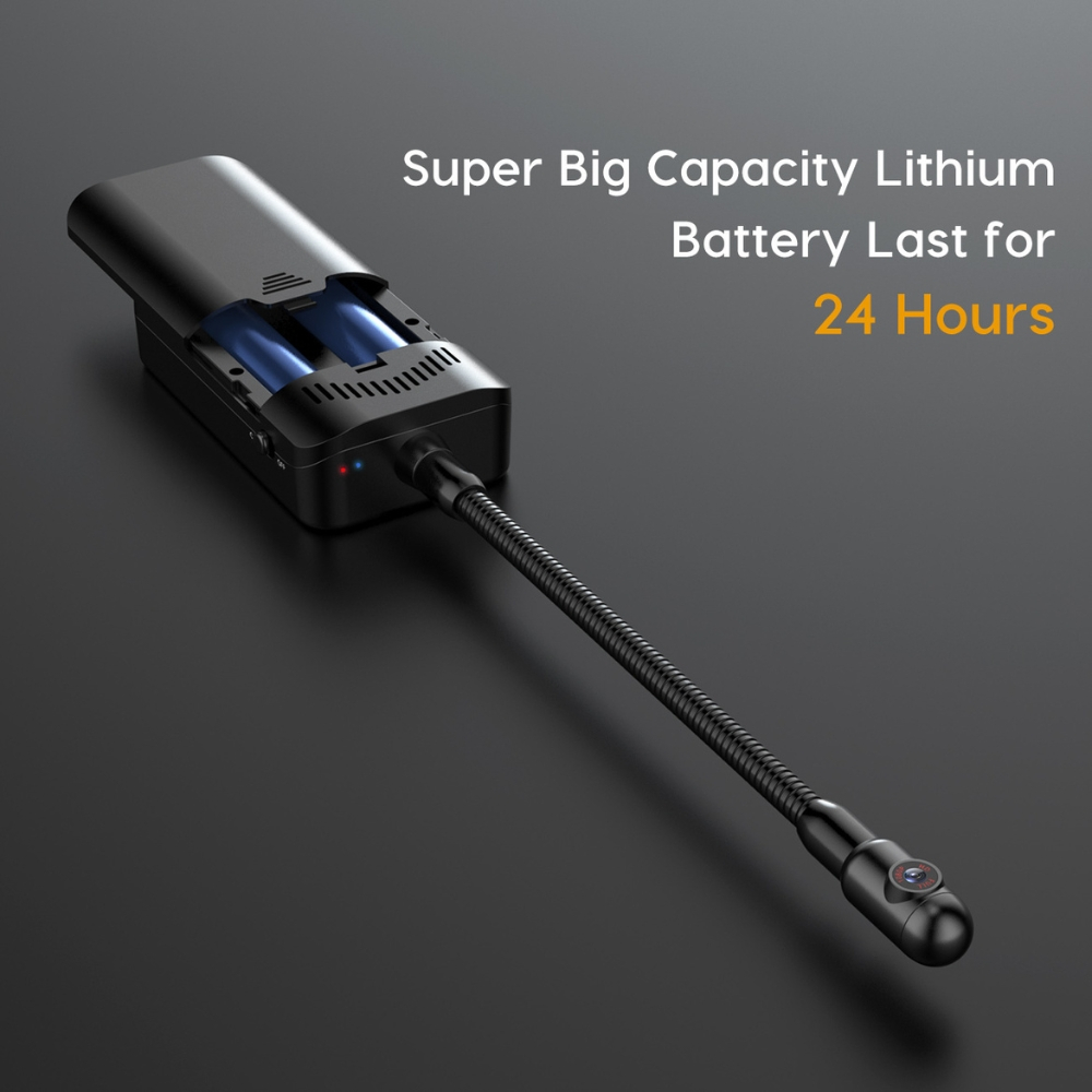 Camera IP tip nasture 4K Snake, Flexibila 360° cu Microfon [7]