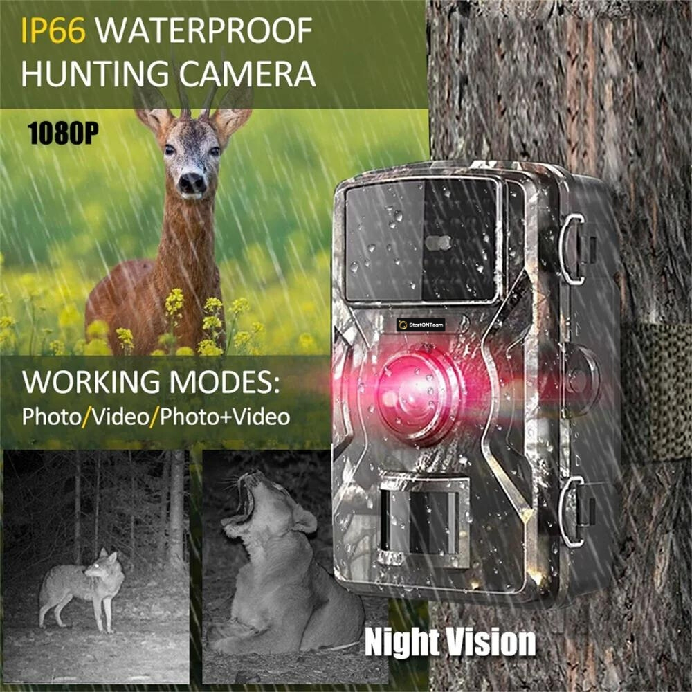 Camera de Vanatoare, Infrarosu, Night Vision, Camuflaj [9]