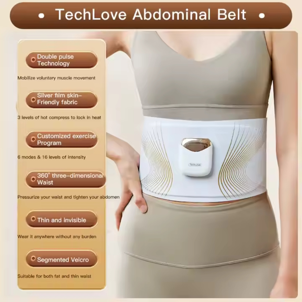 Centura Electrica Abdominala de electrostimulare EMS si TENS [17]
