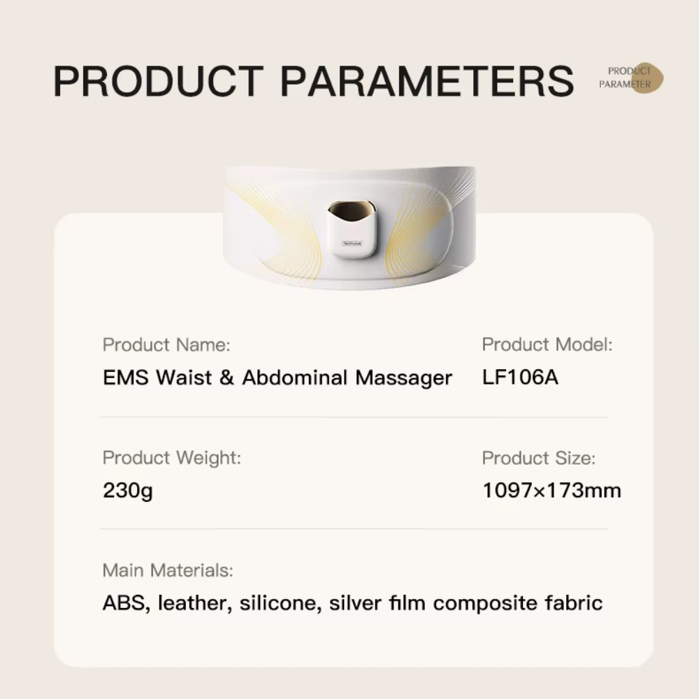 Centura Electrica Abdominala de electrostimulare EMS si TENS [21]