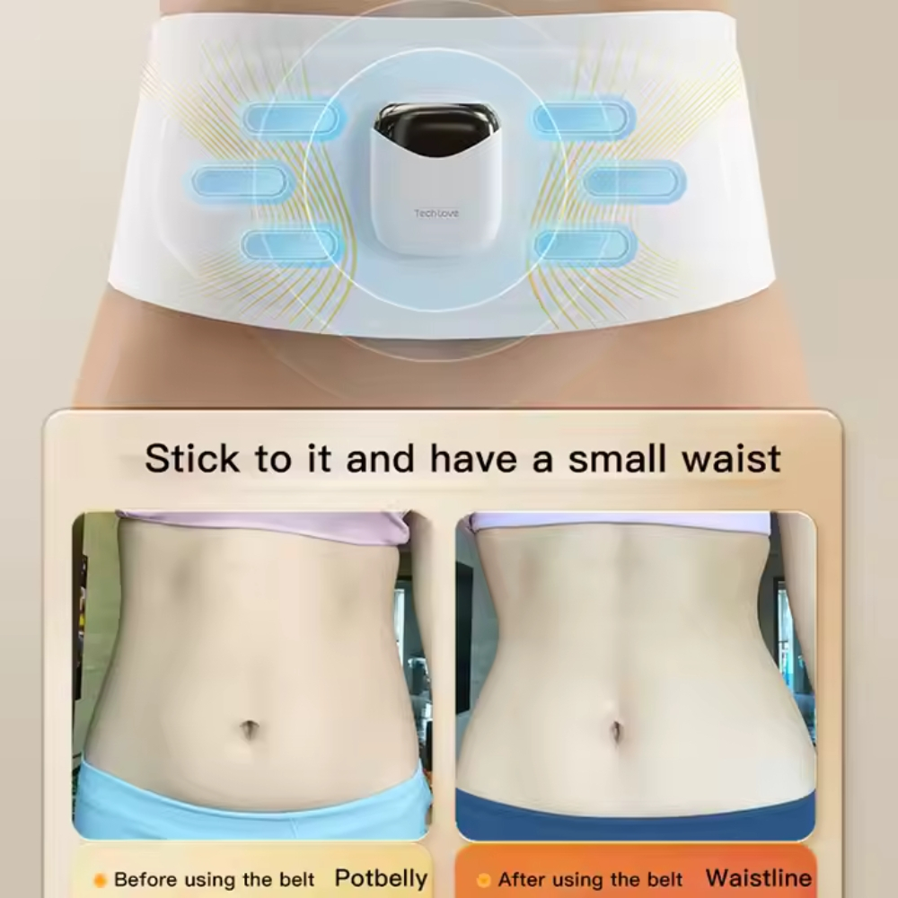 Centura Electrica Abdominala de electrostimulare EMS si TENS [16]
