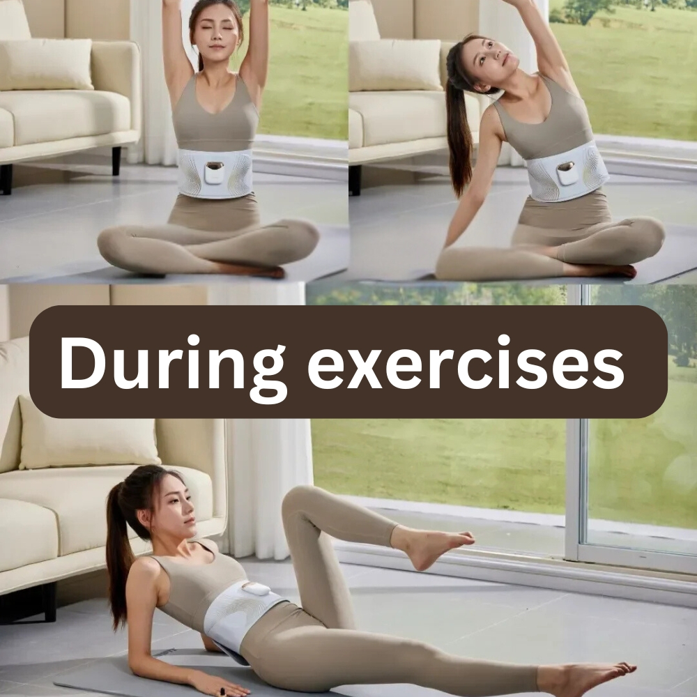 Centura Electrica Abdominala de electrostimulare EMS si TENS [7]