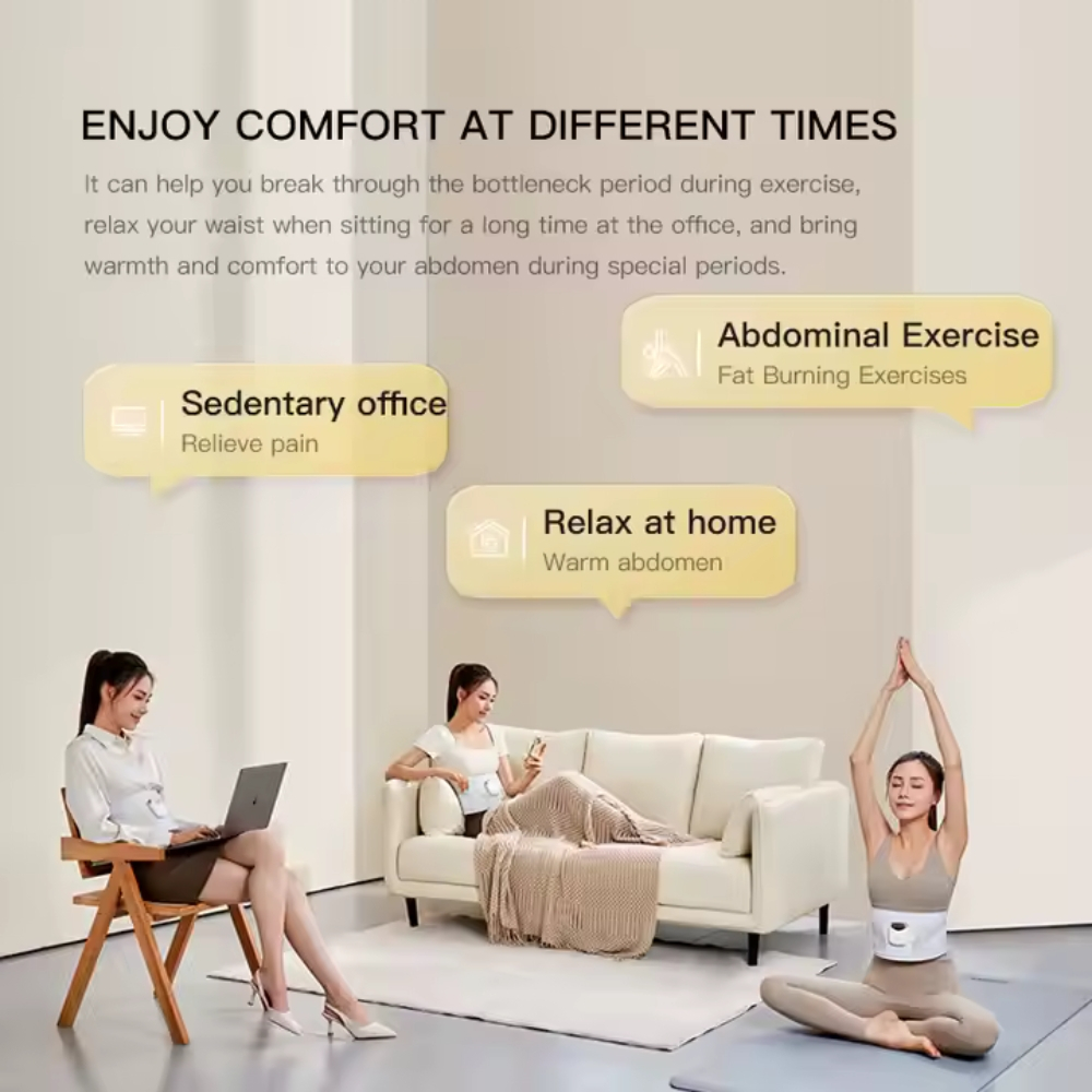 Centura Electrica Abdominala de electrostimulare EMS si TENS [19]