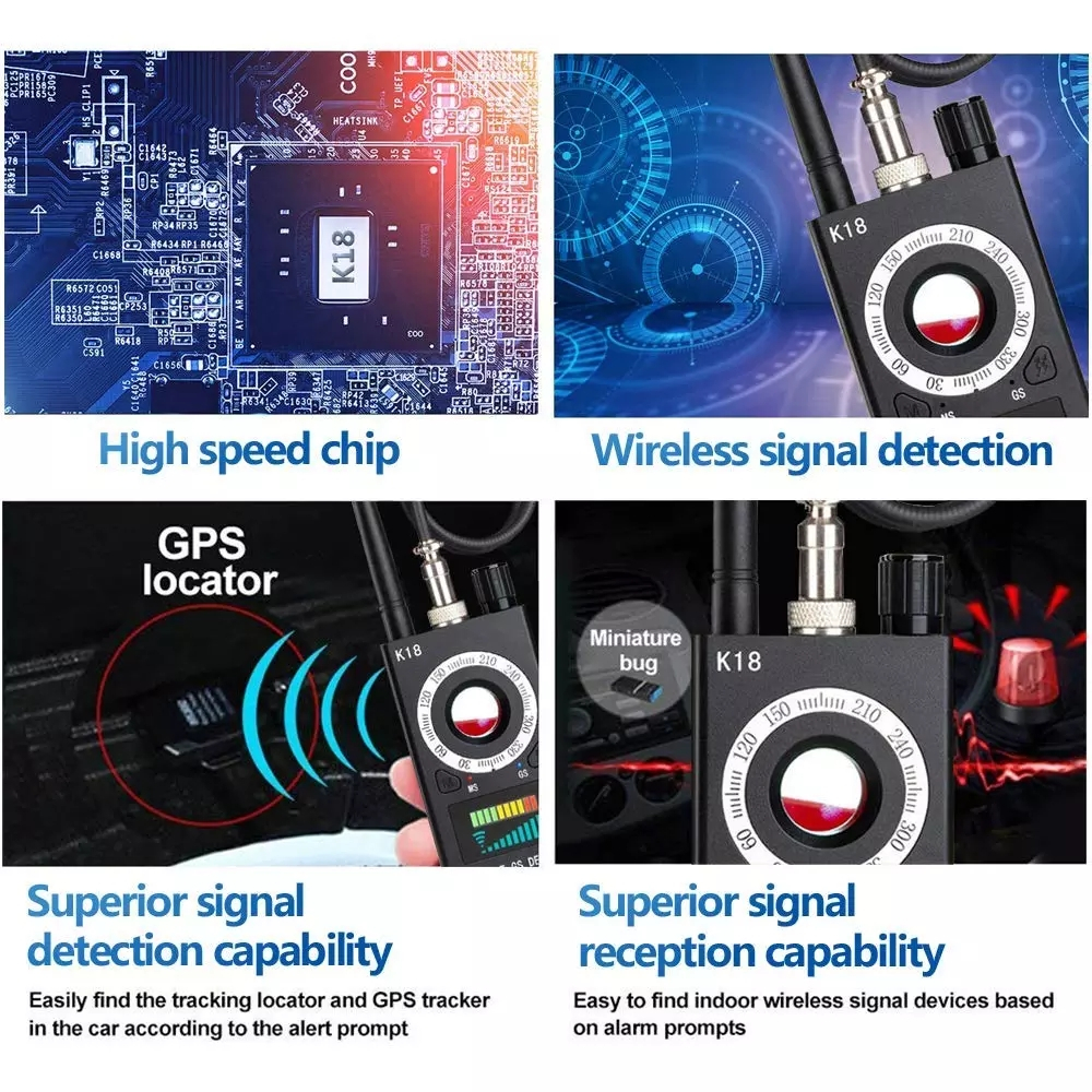 Detector Profesional Aparate Spionaj 4 in 1 – Protectie Completa si Siguranta [10]