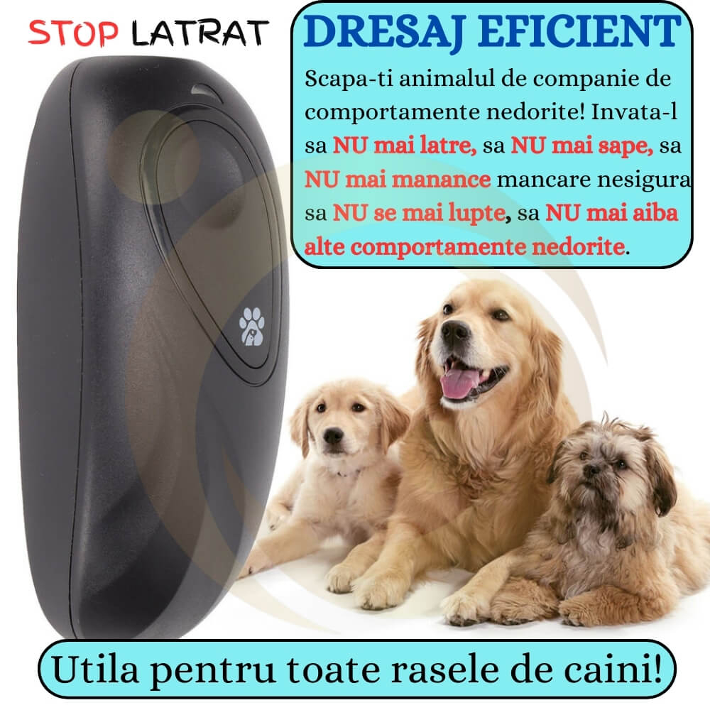 Dispozitiv Anti Câini, Aparat Antilatrat cu Ultrasunete Profesional, de Speriat si Alungat Câinii [4]