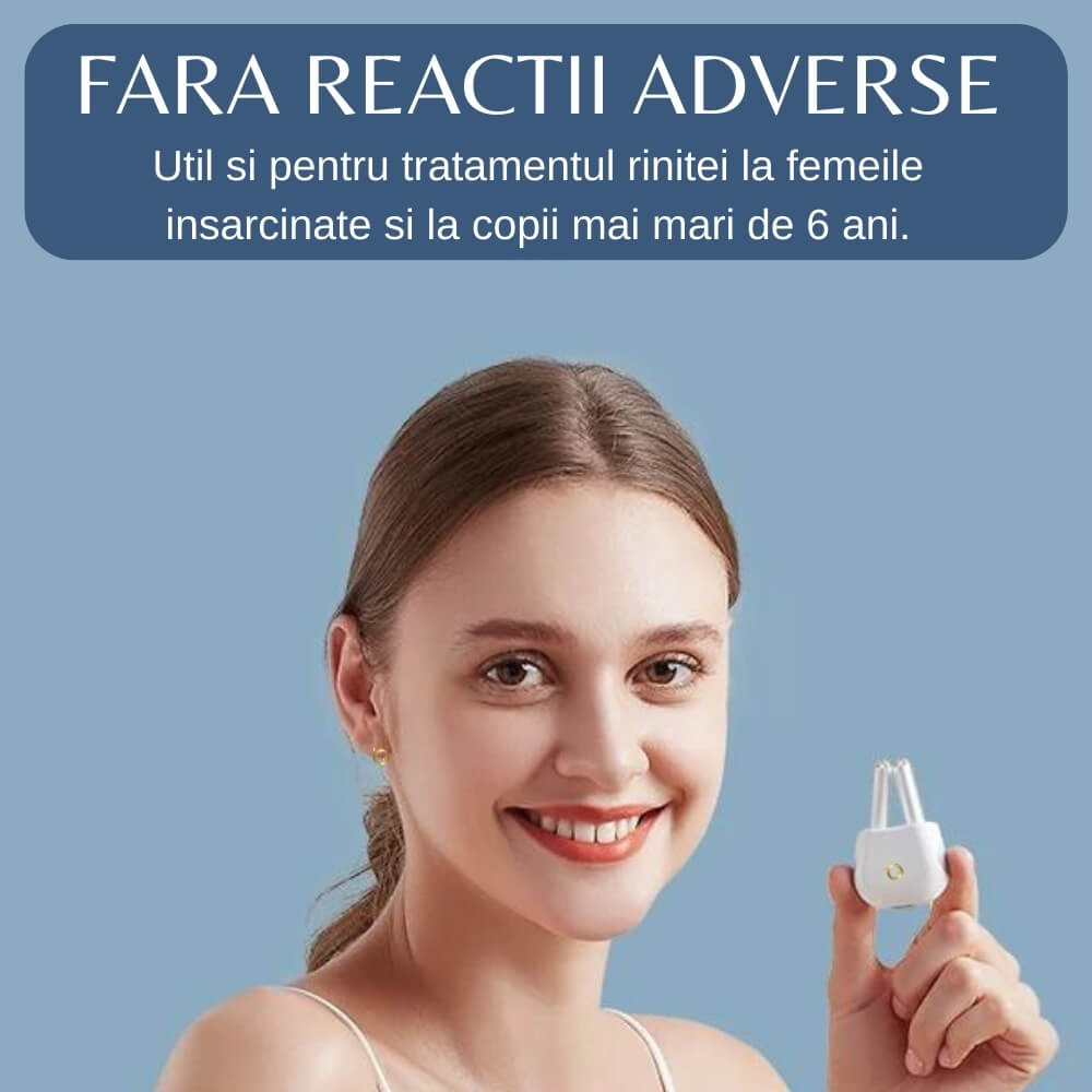 Aparat pentru Rinita Alergica Tech Love cu Lumina Rosie si Infrarosu [15]