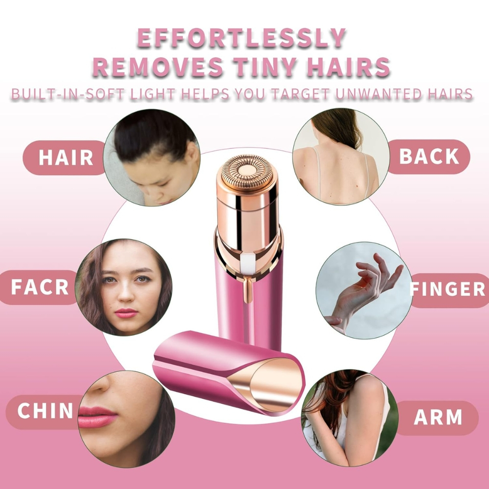 Epilator Facial Portabil, Indepartare Fina a Parului Nedorit [2]