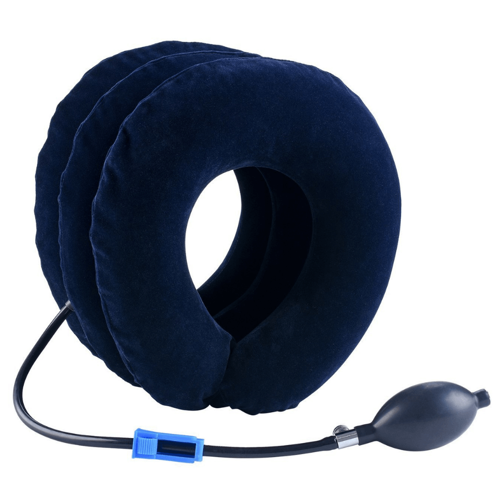 Guler cervical moale si gonflabil pentru Spondiloza si Hernie Cervicala [2]