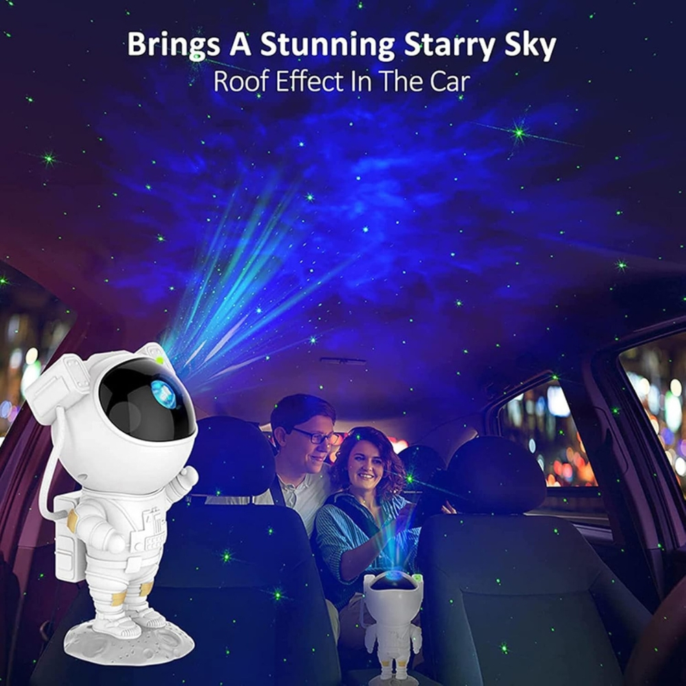 Lampa de Veghe Astronaut Proiector Constelatii Stele si Galaxie [20]