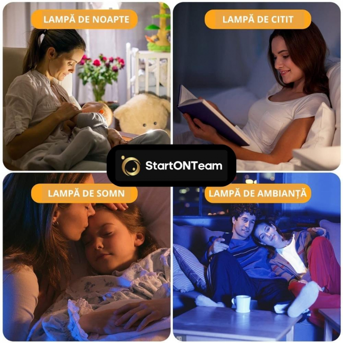 Lampa LED Inteligenta pentru Veghe si Citit [11]