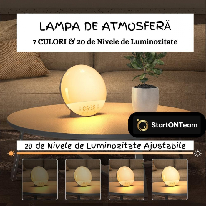 Lampa LED Inteligenta pentru Veghe si Citit [7]