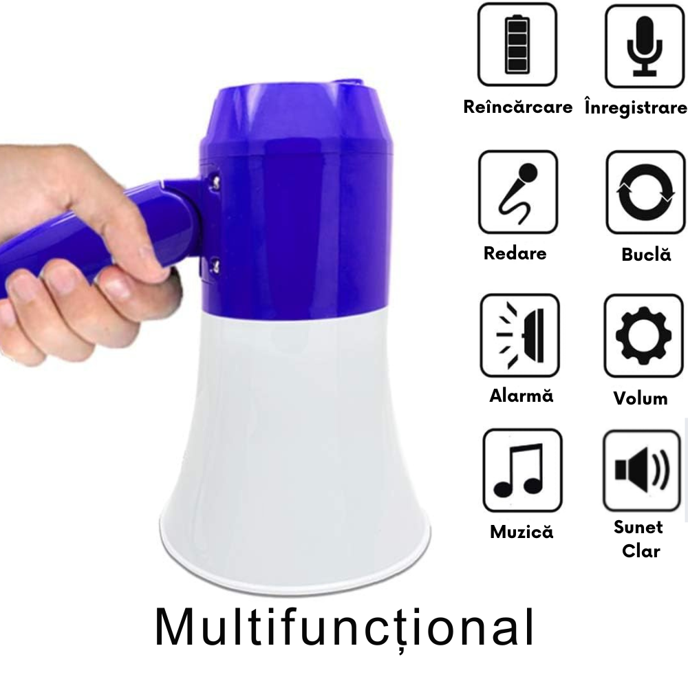 Megafon Portavoce portabil profesional de 20W [2]