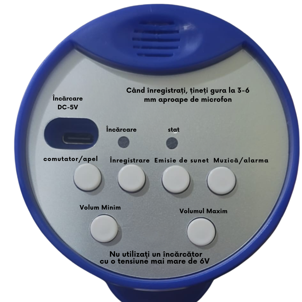 Megafon Portavoce portabil profesional de 20W [6]