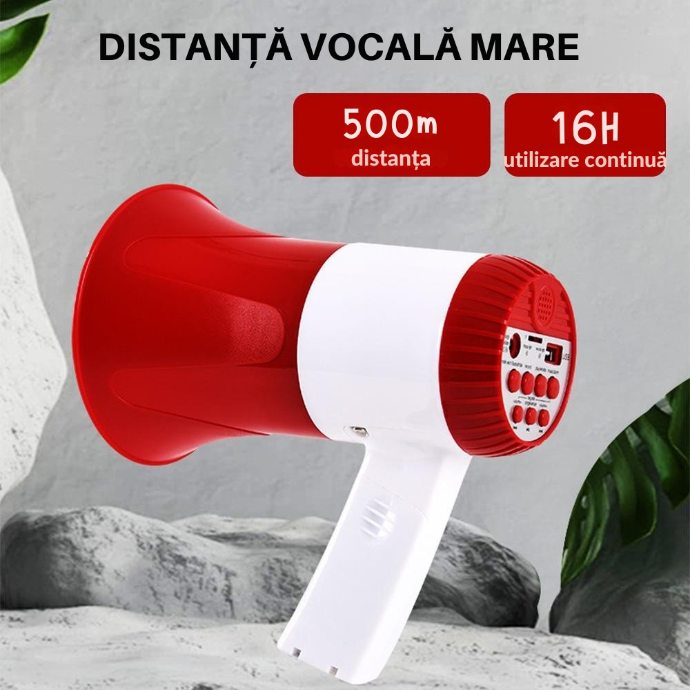 Megafon Portavoce Puternic si Portabil [7]